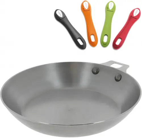 MINERAL B ELEMENT/ TWISTY Patelnia bez rączki 24 cm / DE BUYER