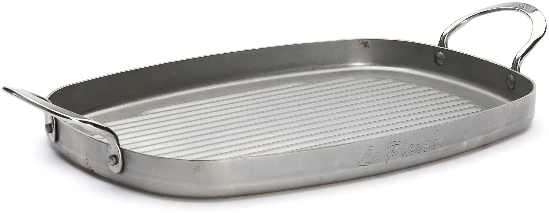 DE BUYER Patelnia prostokątna grill MINERAL B 38x26 cm