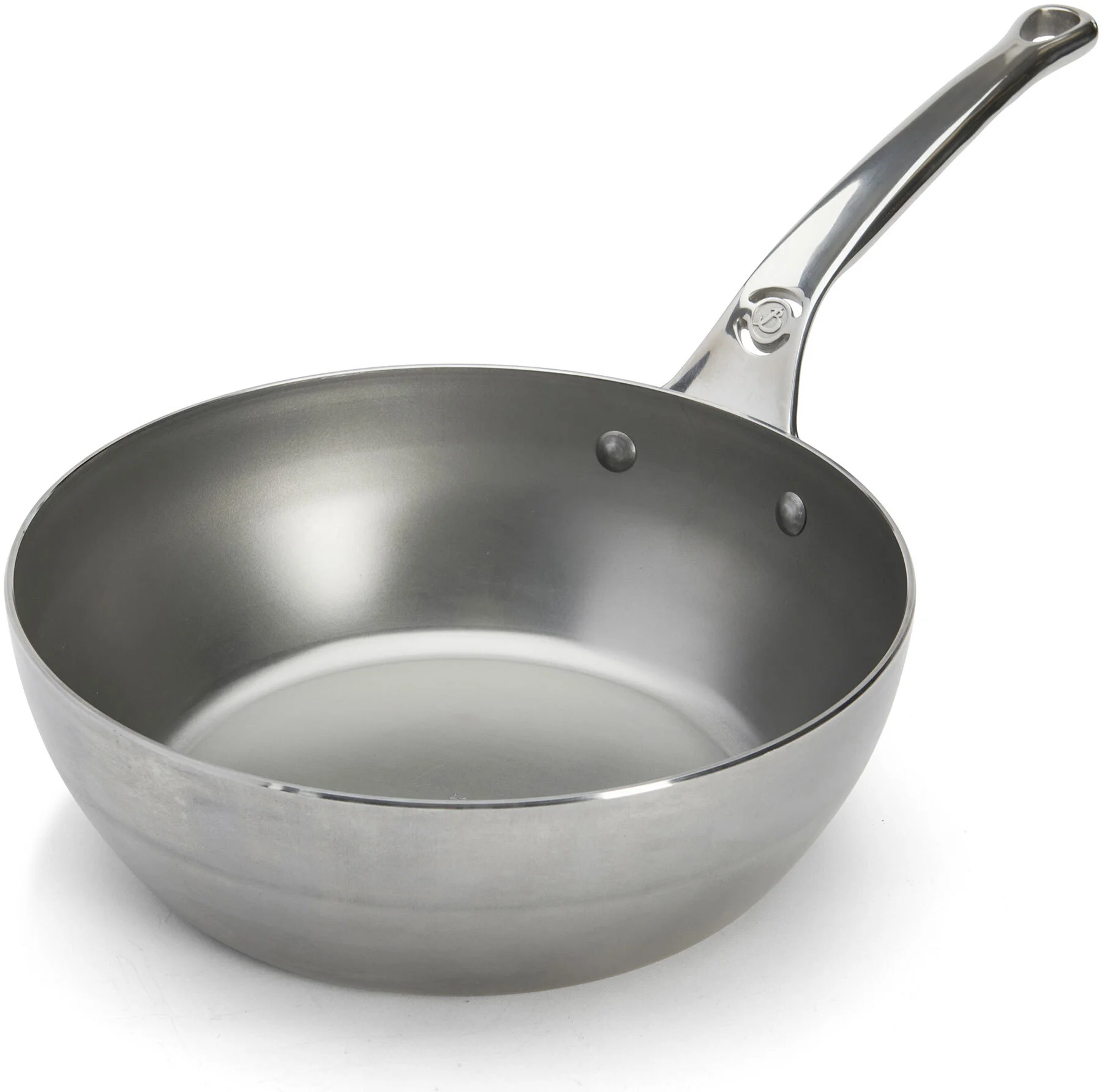 DE BUYER Patelnia głęboka MINERAL B PRO 24 cm