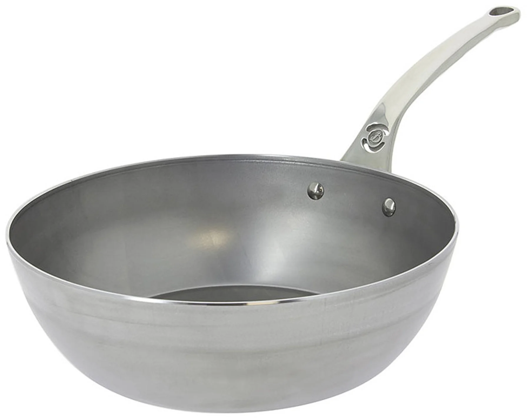 MINERAL B PRO Patelnia głęboka 28 cm / DE BUYER