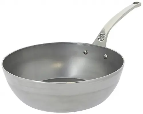 MINERAL B PRO Patelnia głęboka 28 cm / DE BUYER