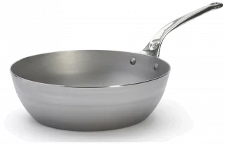 MINERAL B PRO Patelnia głęboka 28 cm / DE BUYER