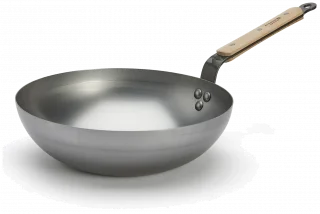 MINERAL B BOIS Wok 28 cm / DE BUYER