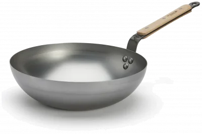 MINERAL B BOIS Wok 28 cm / DE BUYER