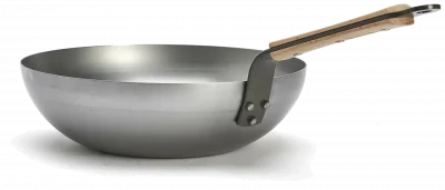 MINERAL B BOIS Wok 28 cm / DE BUYER