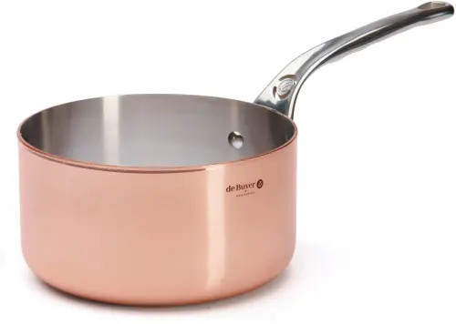 PRIMA MATERA Rondel miedziany prosty wysoki 20 cm / DE BUYER