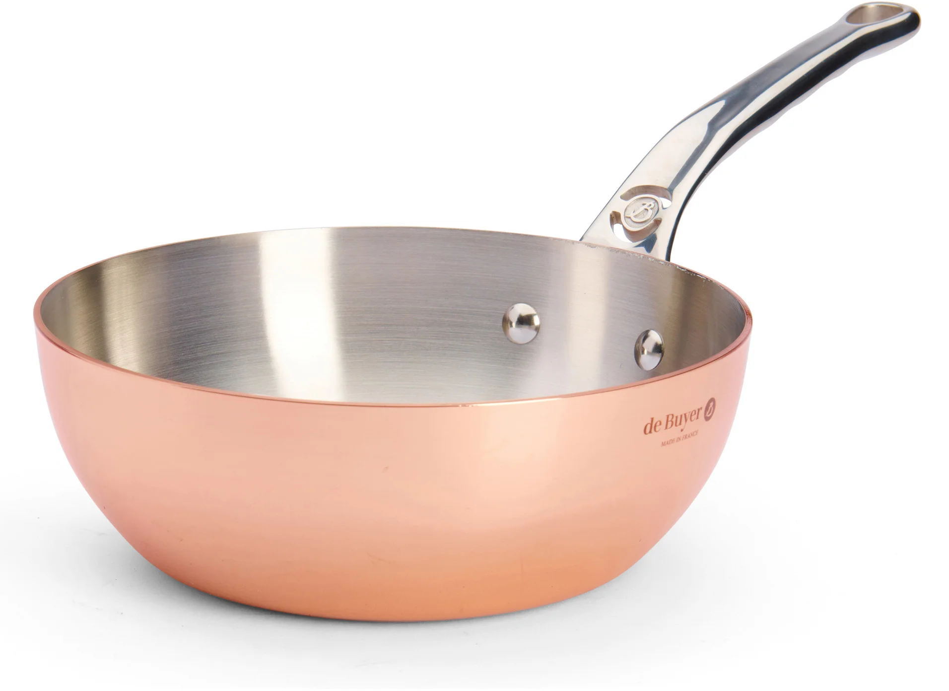 PRIMA MATERA Rondel konikalny miedziany 20 cm / DE BUYER