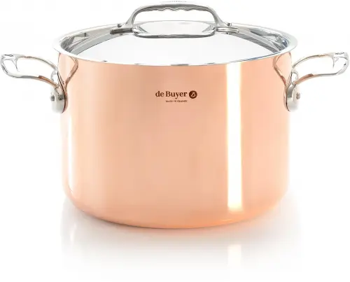 PRIMA MATERA Garnek wysoki 24 cm / DE BUYER