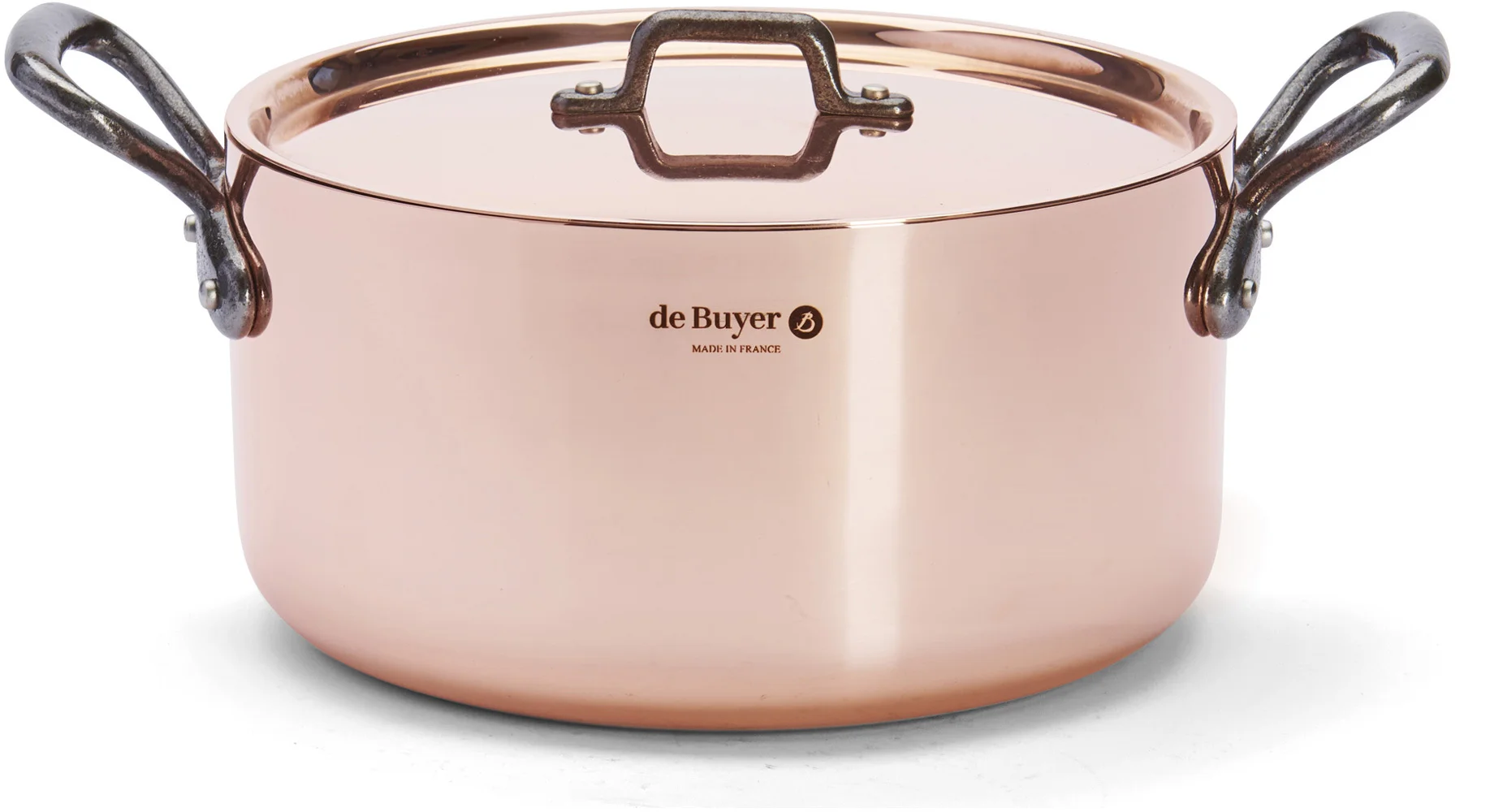 INOCUIVRE TRADITION Garnek z pokrywką 5,4 l / DE BUYER / DE BUYER