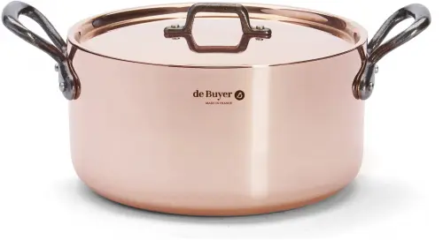 INOCUIVRE TRADITION Garnek z pokrywką 5,4 l / DE BUYER / DE BUYER