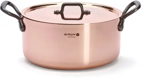 INOCUIVRE TRADITION Garnek z pokrywką 8 l / DE BUYER