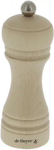 JAVA Młynek do przypraw 14 cm naturalny / DE BUYER