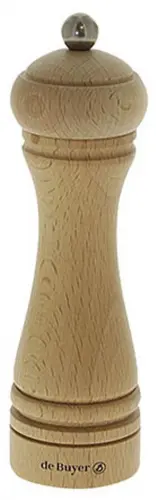 JAVA Młynek do przypraw 18 cm naturalny / DE BUYER