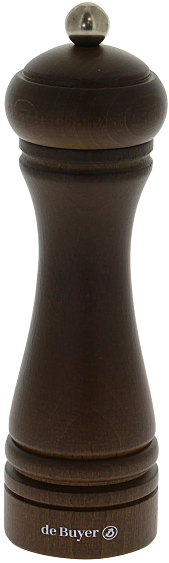 JAVA Młynek do przypraw 18 cm ciemny brąz / DE BUYER