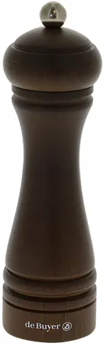 JAVA Młynek do przypraw 18 cm ciemny brąz / DE BUYER