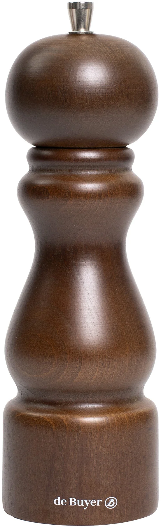 RUMBA Młynek do pieprzu 20 cm ciemny brąz / DE BUYER