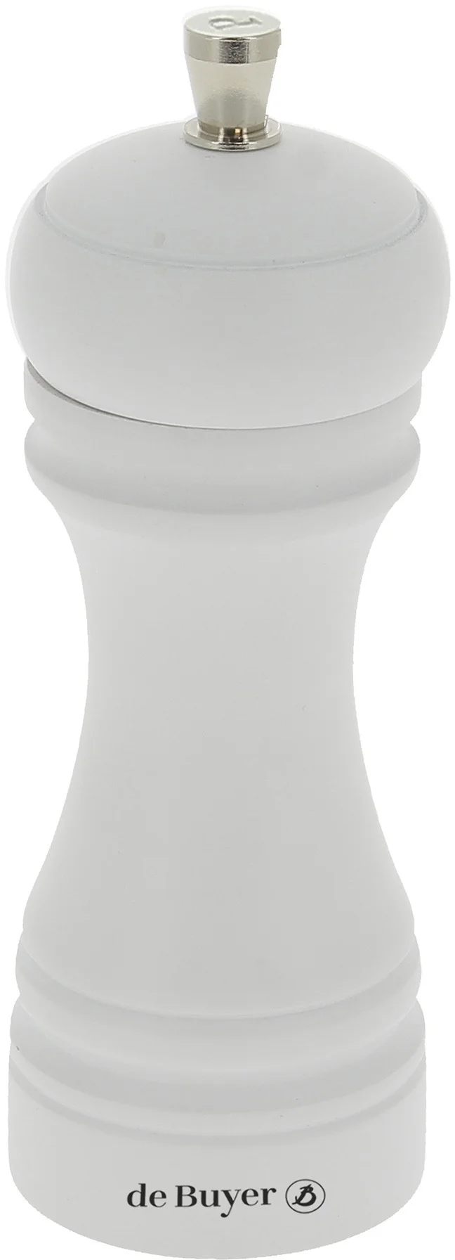 JAVA Młynek do pieprzu 14 cm biały matowy / DE BUYER