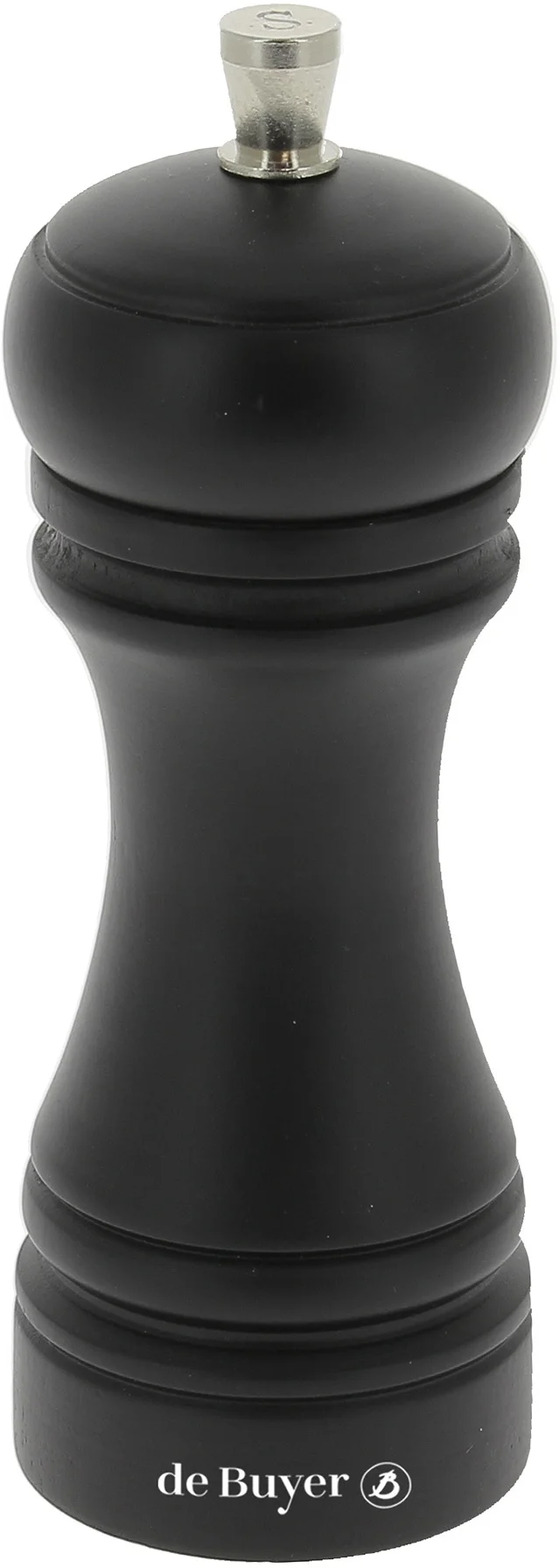 JAVA Młynek do pieprzu 14 cm czarny matowy / DE BUYER