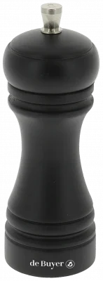 JAVA Młynek do pieprzu 14 cm czarny matowy / DE BUYER