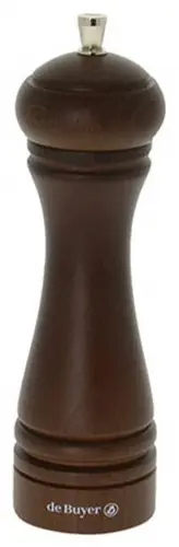 JAVA Młynek do pieprzu 18 cm ciemny brąz / DE BUYER