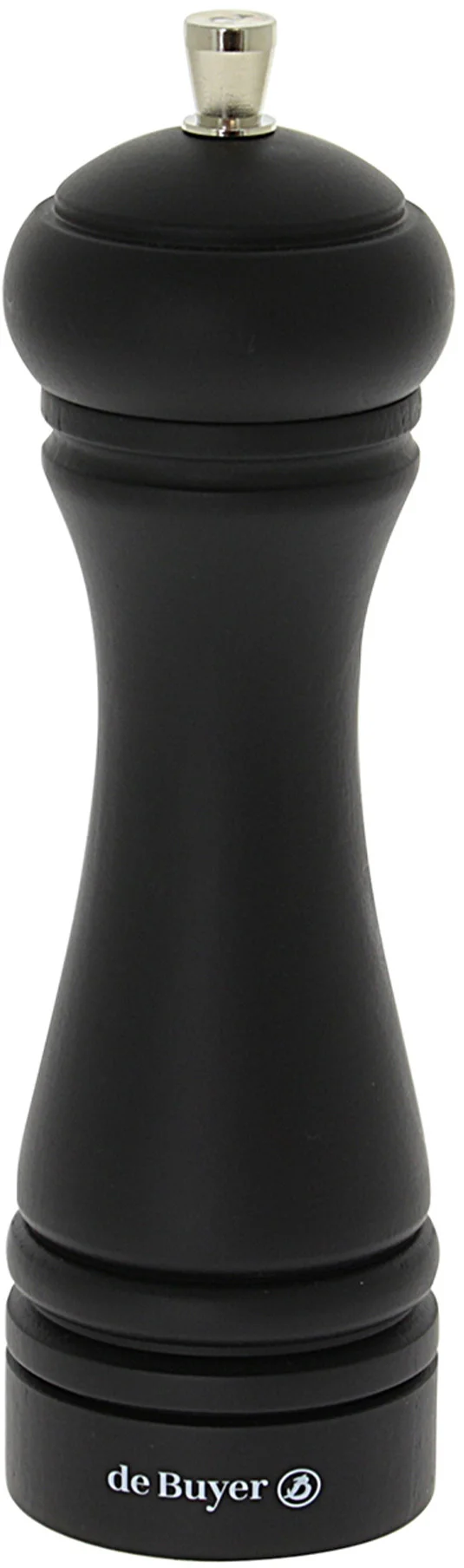 JAVA Młynek do pieprzu 18 cm czarny matowy / DE BUYER