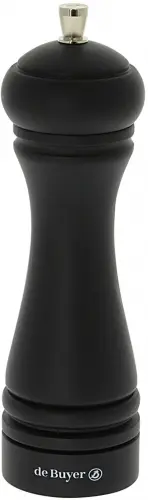 JAVA Młynek do pieprzu 18 cm czarny matowy / DE BUYER