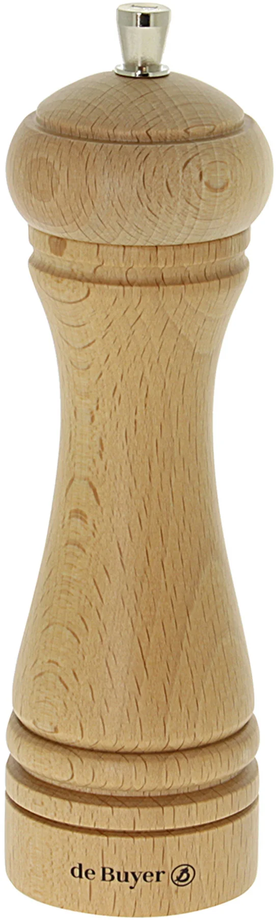 JAVA Młynek do soli 18 cm naturalny / DE BUYER