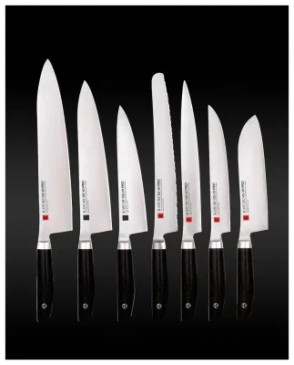 VG-10 PRO Nóż japoński do chleba kuty 25 cm / KASUMI