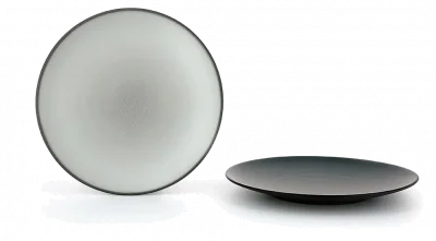 EQUINOXE Talerz płaski 26 cm szary / REVOL