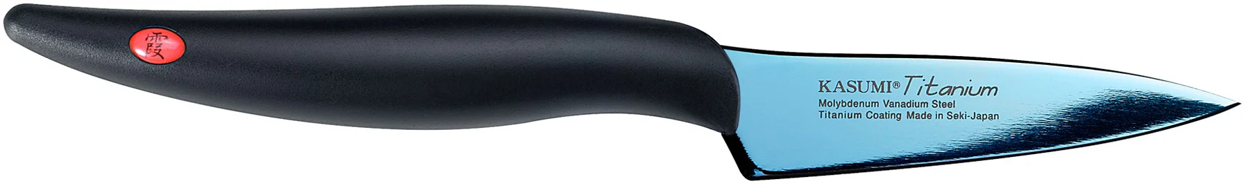 TITANIUM Nóż japoński do warzyw 8 cm niebieski / KASUMI