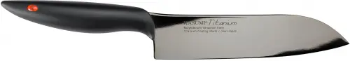 TITANIUM Nóż japoński Santoku 18 cm / KASUMI