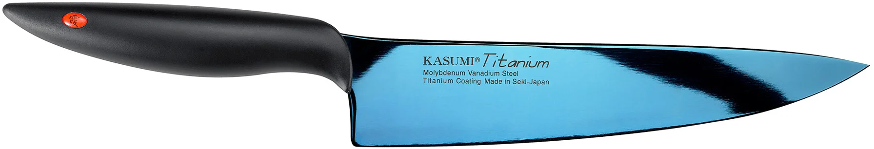 TITANIUM Nóż szefa kuchni 20 cm niebieski / KASUMI