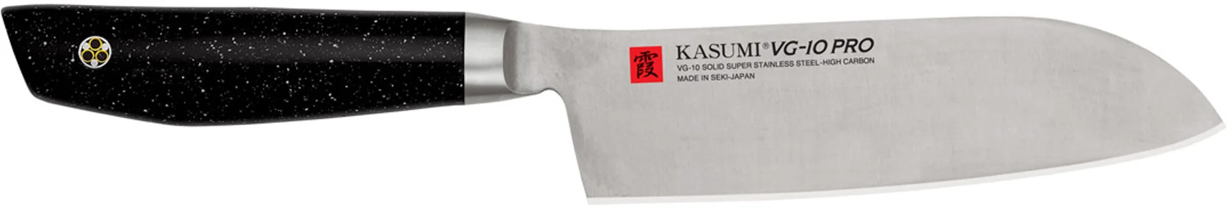 VG-10 PRO Nóż japoński Santoku mały kuty 13 cm / KASUMI