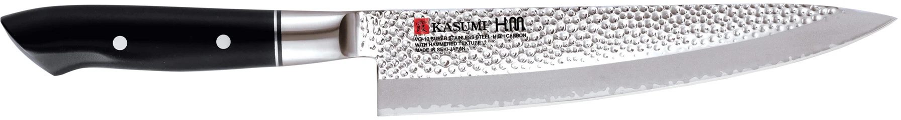 VG-10 HM Nóż japoński szefa kuchni kuty 20 cm  młotkowany / KASUMI