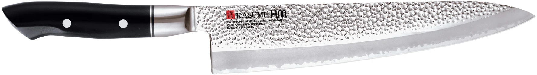 VG-10 HM Nóż japoński szefa kuchni kuty 24 cm młotkowany / KASUMI