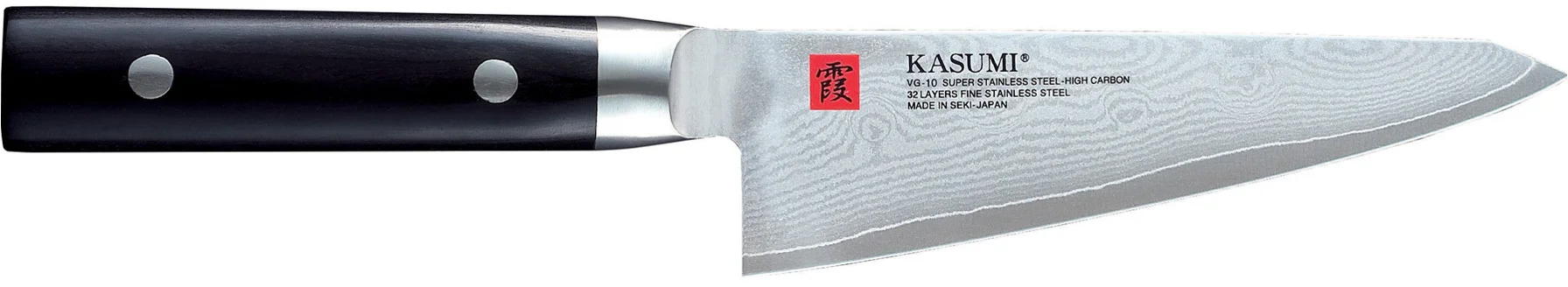 DAMASCUS Nóż japoński do trybowania 14 cm ze stali damasceńskiej / KASUMI