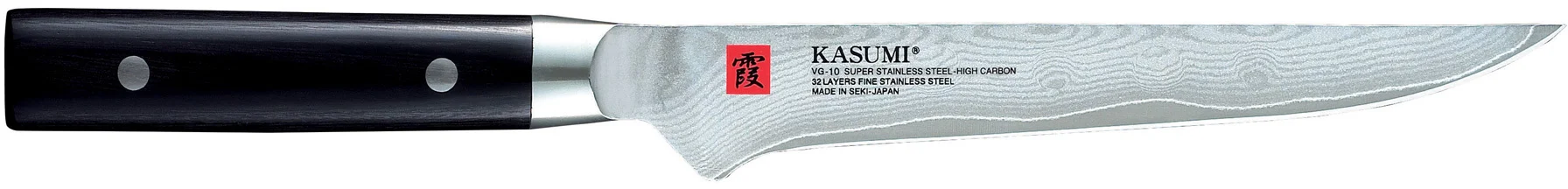 DAMASCUS Nóż japoński do trybowania 16 cm ze stali damasceńskiej / KASUMI