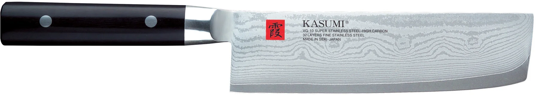 DAMASCUS Nóż japoński Nakiri 17 cm ze stali damasceńskiej / KASUMI