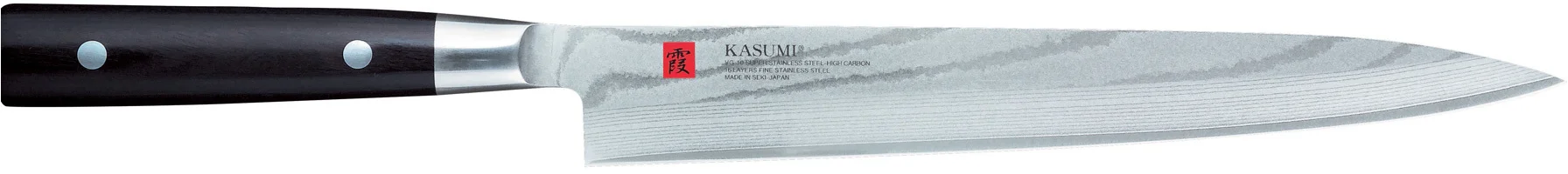 DAMASCUS Nóż japoński Yanagi - Sashimi 24 cm ze stali damasceńskiej / KASUMI