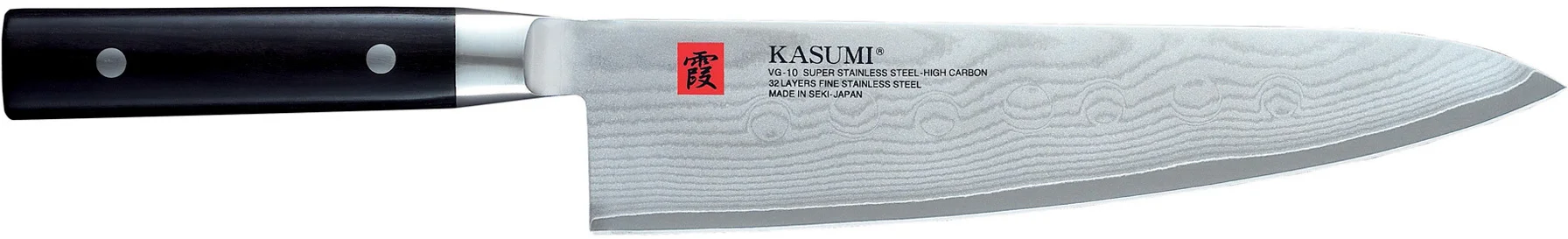 DAMASCUS Nóż japoński Chef szefa kuchni 24 cm ze stali damasceńskiej/ KASUMI