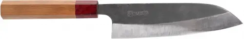 BLACK HAMMER Nóż japoński Santoku 16,5 cm / KASUMI