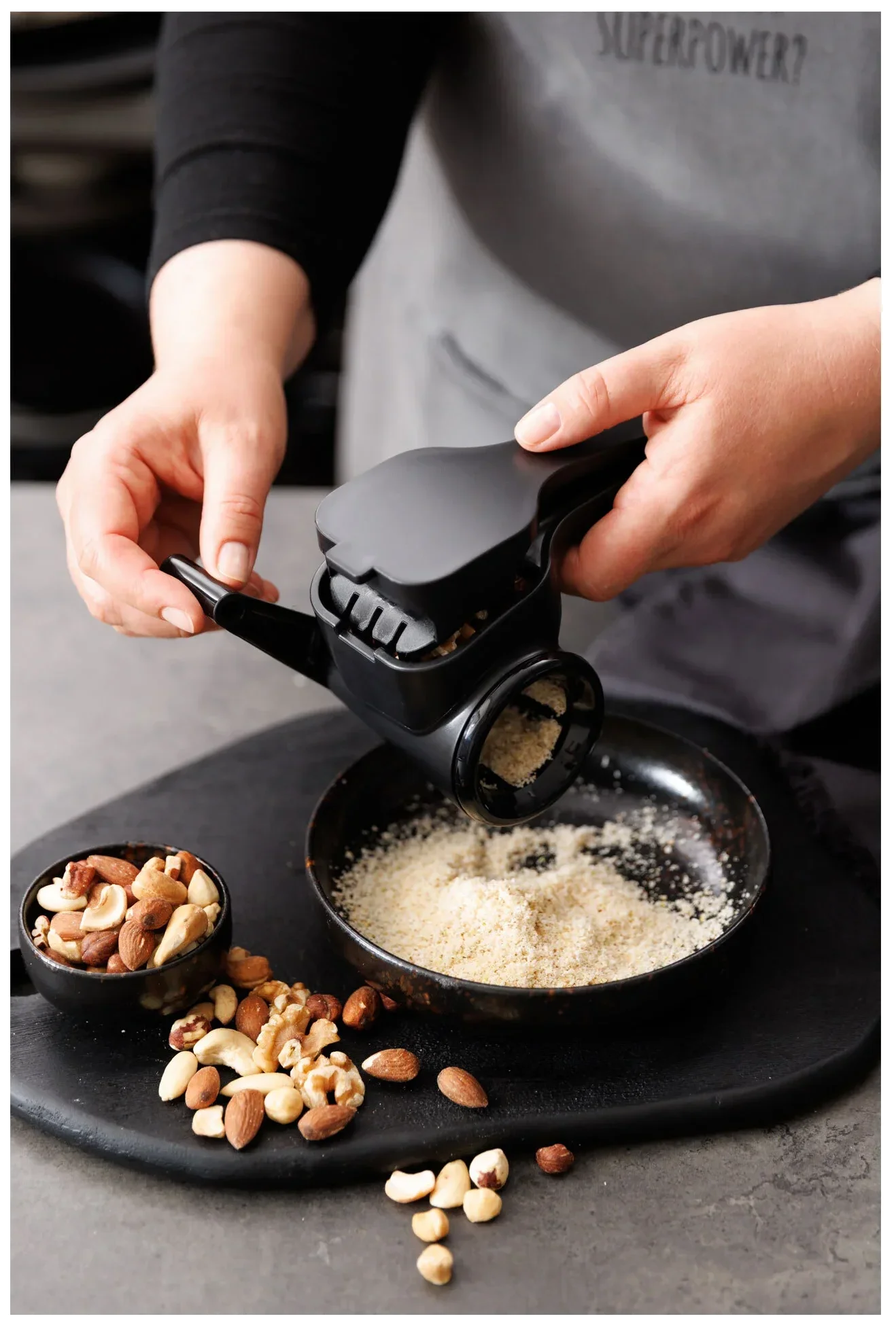 MICROPLANE Tarka obrotowa SPECIALTY czarna