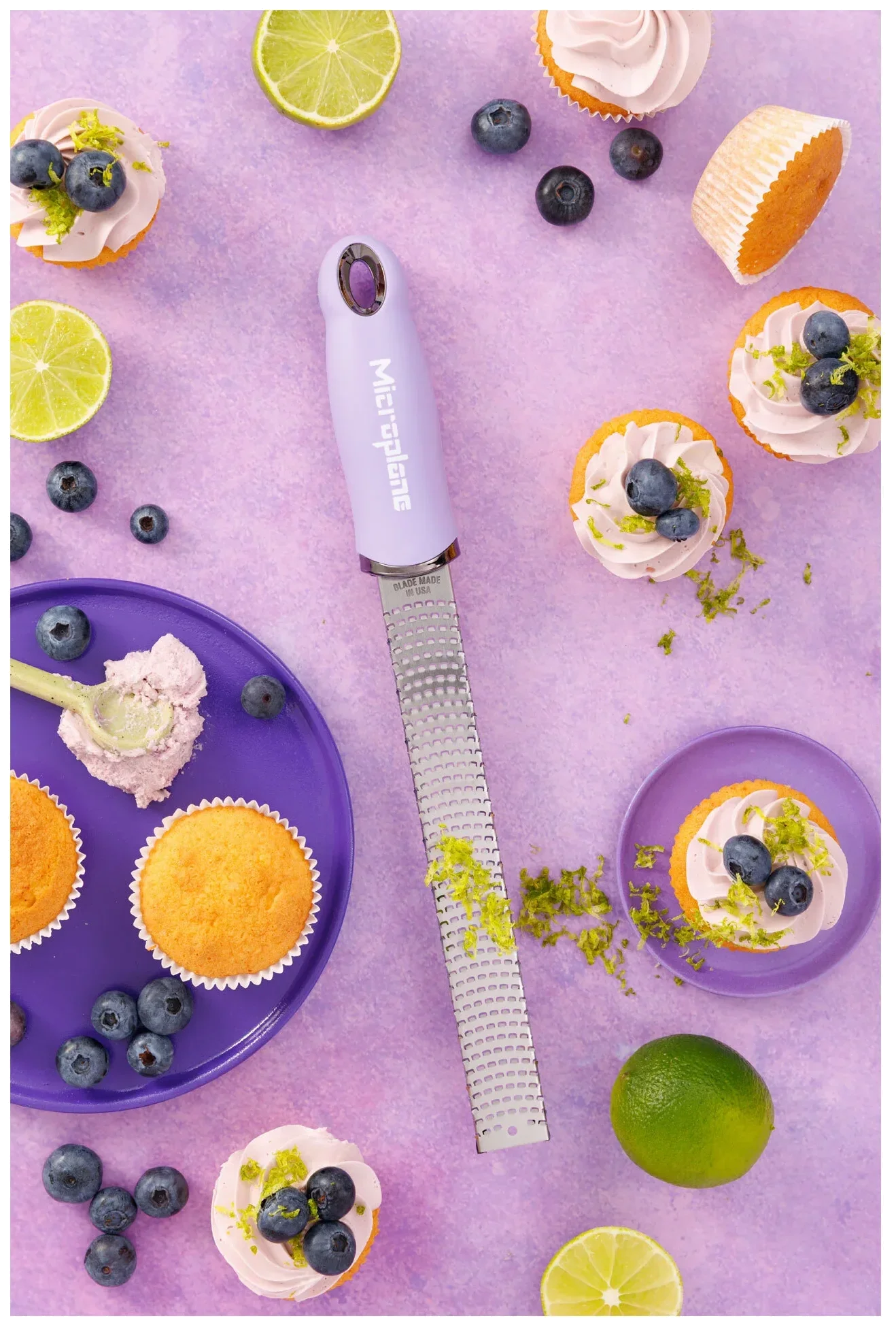 MICROPLANE Tarka Zester PREMIUM CLASSIC lawendowa