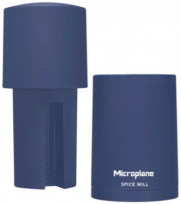 MICROPLANE Młynek do przypraw SPECIALTY niebieski denim