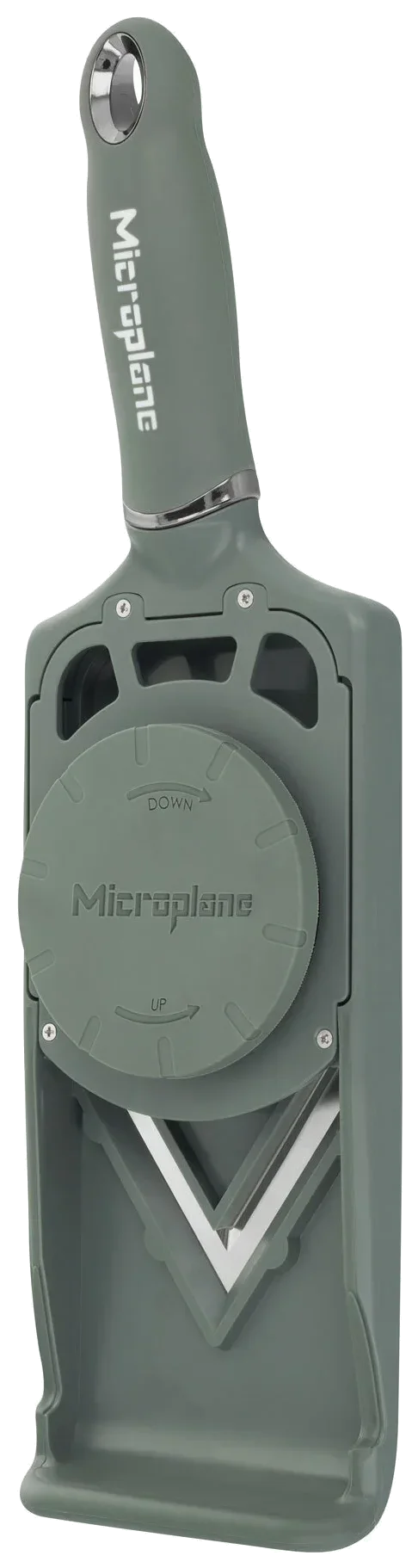 MICROPLANE Mandolina PureCut SPECIALTY eukaliptusowa zieleń
