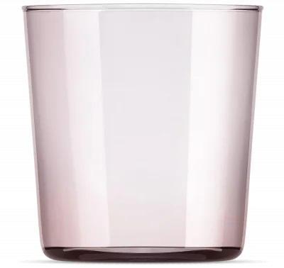 CIDRA COLOR Szklanka 390 ml, różowa (kpl. 6 szt) / ONIS