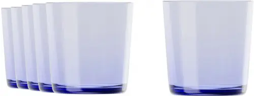 ONIS Szklanka CIDRA COLOR 390 ml fioletowa, kpl. 6 szt.