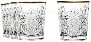 ICON GOLD RIM szklanka 355 ml (kpl. 6 szt.)