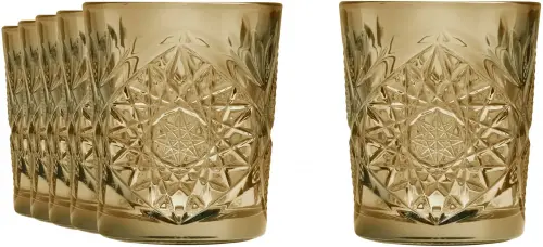 HOBSTAR Szklanka DOF 355 ml OCHRE (kpl. 6szt.) / ONIS