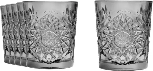 HOBSTAR Szklanka 355 ml GREY (kpl. 6szt.) / ONIS